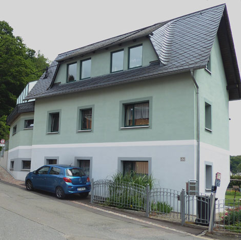 Hochbau Beispiel Fassadengestaltung