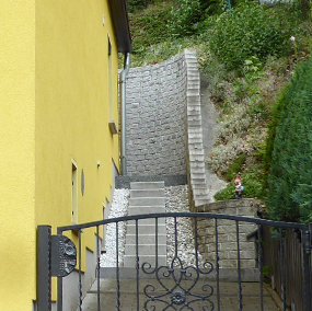 Referenz Stützmauer